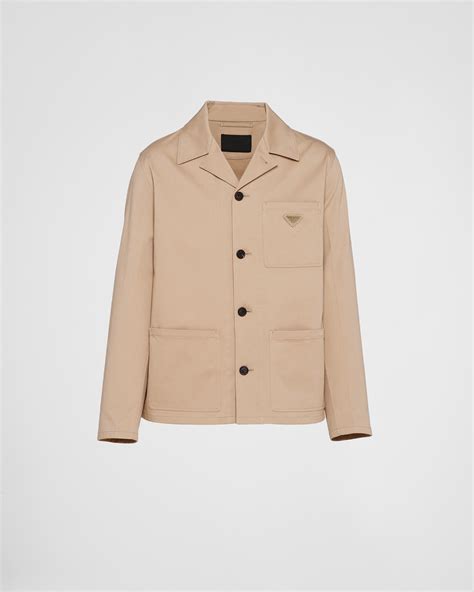 prada jacket khaki|Prada jacket outlet.